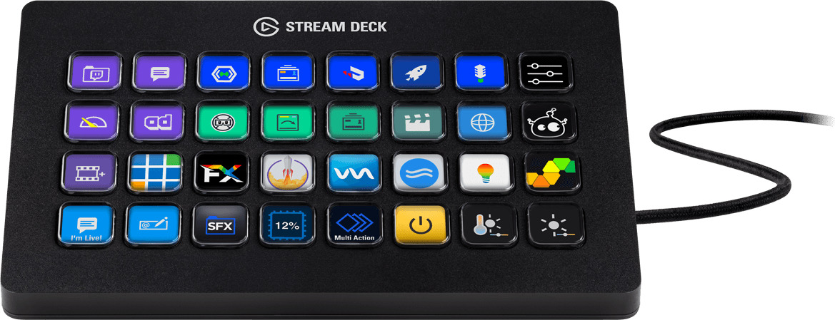 Elgato Stream Deck XL With 32 Customizable LCD Buttons - Image 3
