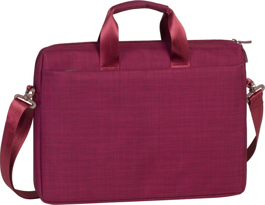 Rivacase Biscayne 8335 Τσάντα Ώμου / Χειρός για Laptop 15.6" σε Κόκκινο χρώμα - Image 3