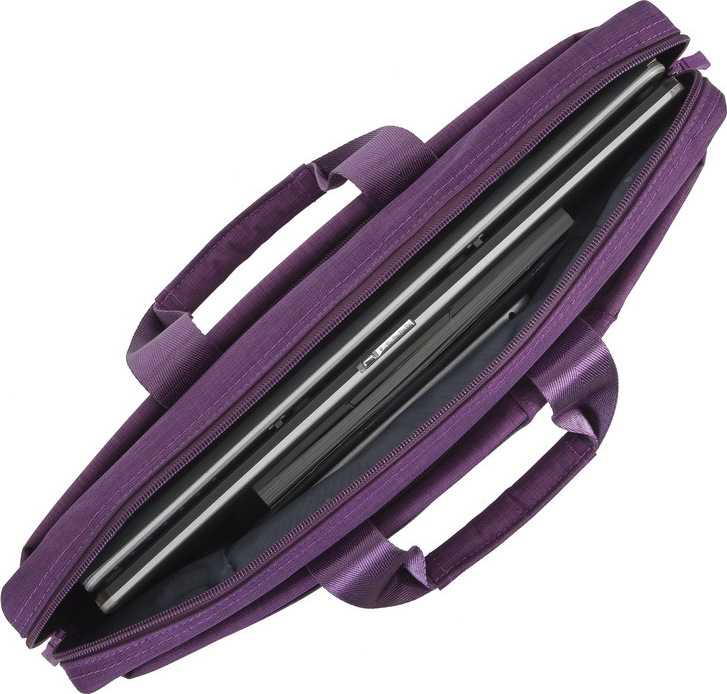 Rivacase Biscayne 8335 Τσάντα Ώμου / Χειρός για Laptop 15.6" σε Μωβ χρώμα - Image 7