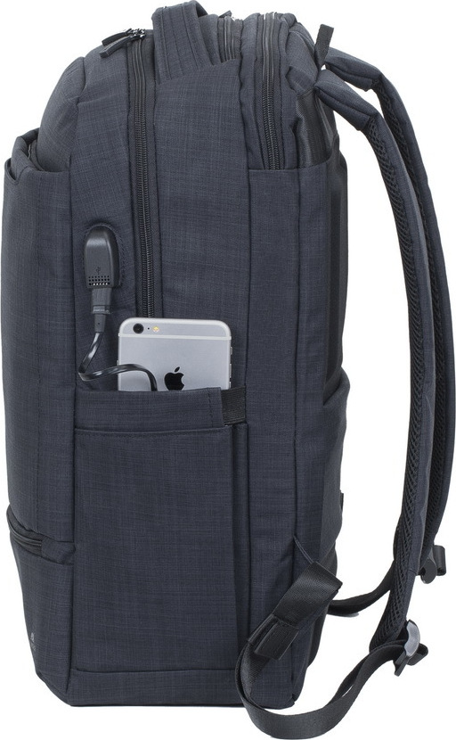 Rivacase Biscayne 8365 Τσάντα Πλάτης για Laptop 17.3" σε Μαύρο χρώμα - Image 9