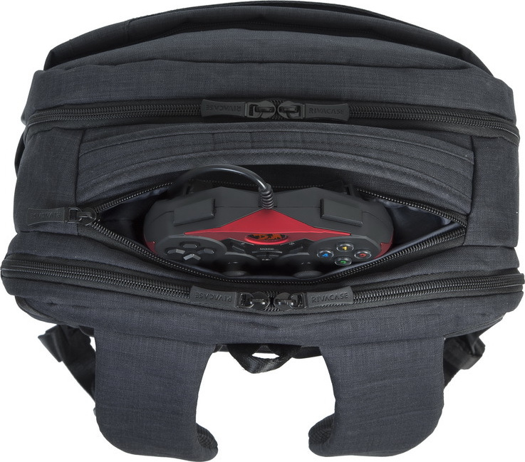 Rivacase Biscayne 8365 Τσάντα Πλάτης για Laptop 17.3" σε Μαύρο χρώμα - Image 11