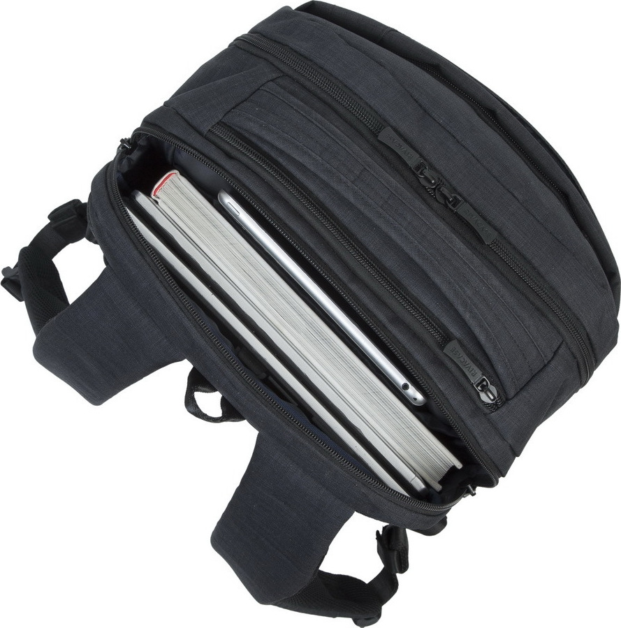 Rivacase Biscayne 8365 Τσάντα Πλάτης για Laptop 17.3" σε Μαύρο χρώμα - Image 12