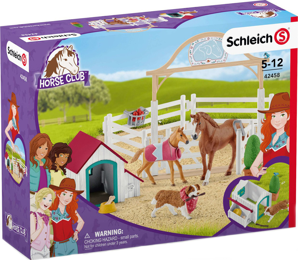 Schleich-S Παιχνίδι Μινιατούρα Σετ Horse Club Hannah’s Guest Horses with Ruby the Dog για 5-12 Ετών - Image 2