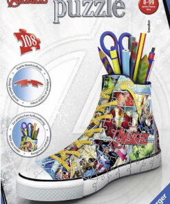 Marvel Comic Book Sneaker Puzzle 3D 108pcs