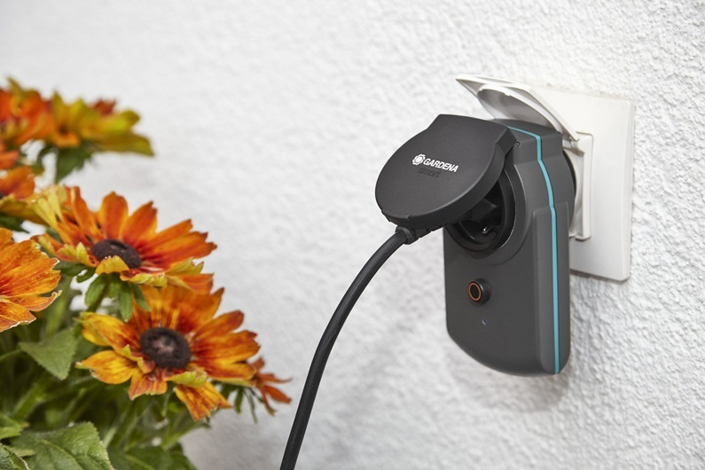 Gardena Smart Power Adapter Set of 3 Μονή Εξωτερική Πρίζα Ρεύματος με Καπάκι Μαύρη 3τμχ - Image 2