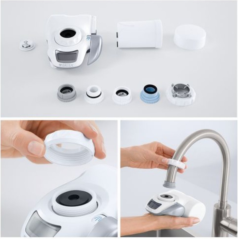 Brita On Tap New Φίλτρο Νερού Βρύσης Λευκό Κοκκώδης Ενεργός Άνθρακας / Μεμβράνες Κοίλων Ινών 1 μm - Image 5