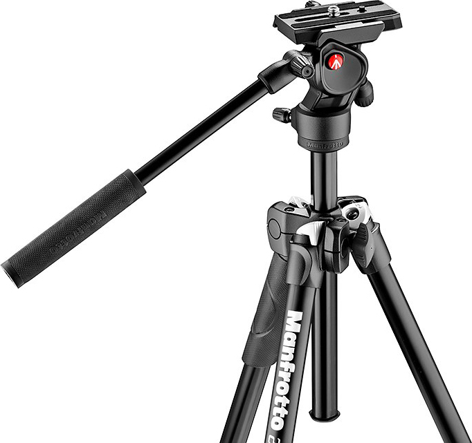 Manfrotto 290 Light Aluminium Τρίποδο - Βίντεο - Image 2