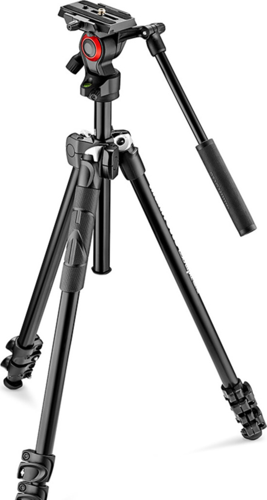 Manfrotto 290 Light Aluminium Τρίποδο - Βίντεο - Image 6