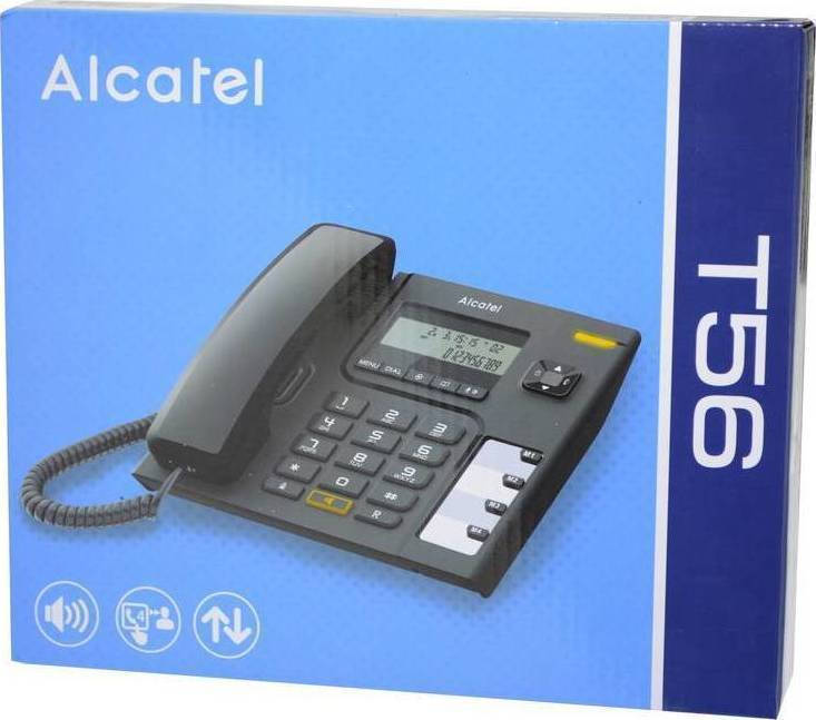 Alcatel T56 Ενσύρματο Τηλέφωνο Γραφείου - Image 2