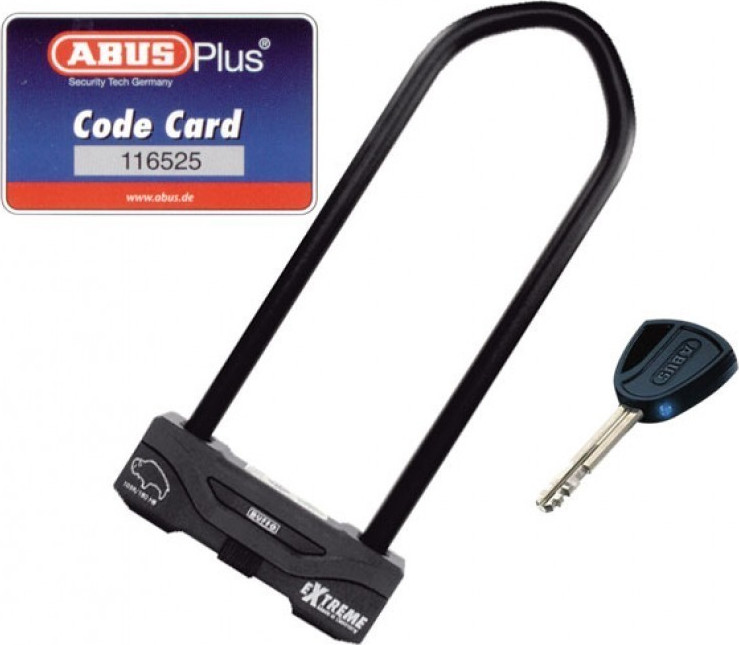 Abus Granit Extreme X-Plus 59 Αντικλεπτικό Πέταλο Μοτοσυκλέτας Μαύρο Χρώμα - Image 4