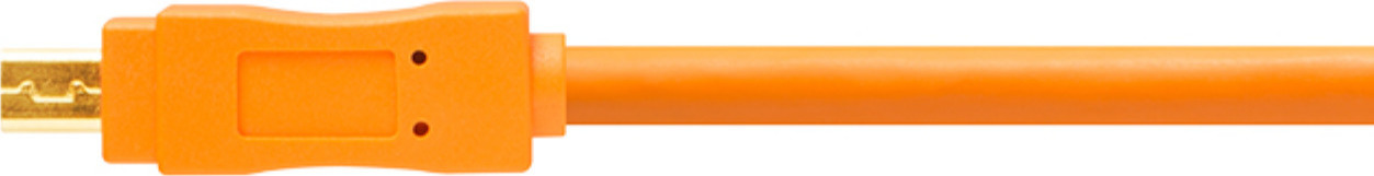 Tether Tools USB 2.0 Cable USB-A male - mini USB-B male 4.6m (CU8015-ORG) - Image 2