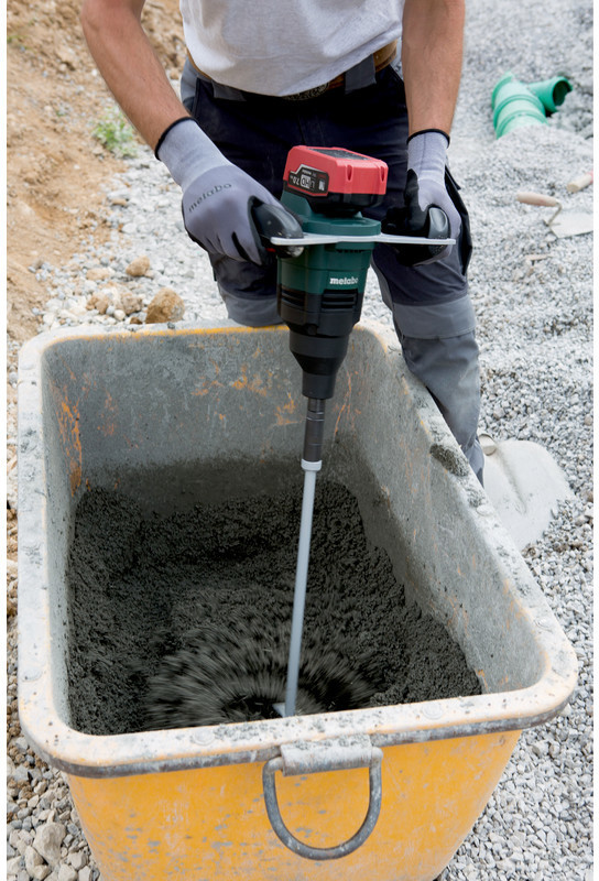 Metabo RW 18 LTX 120 Αναδευτήρας Μπαταρίας 18V Solo με Εξάρτημα Ανάδευσης - Image 5