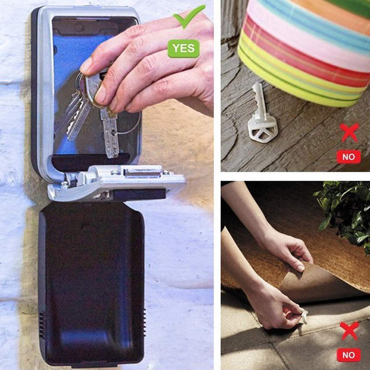 Master Lock Κλειδοθήκη Τοίχου Μεταλλική μιας θέσης με Συνδυασμό 7.2x5.2x12.6cm - Image 7