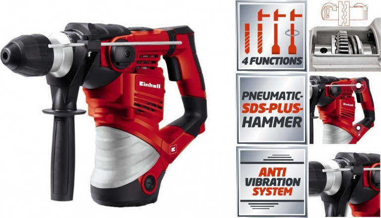 Einhell Κρουστικό Σκαπτικό Πιστολέτο Ρεύματος 1600W - Image 2