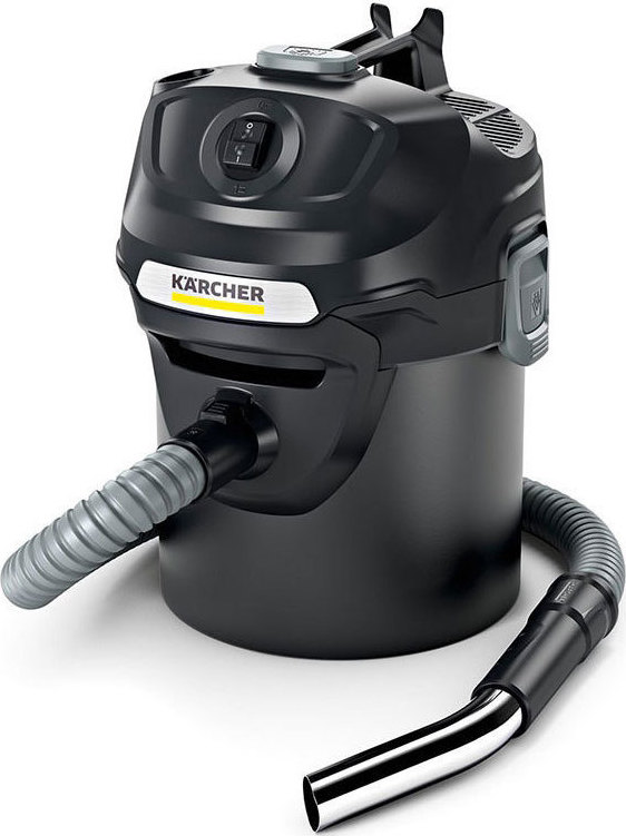 Karcher Ash Vacuum AD 2 Σκούπα Στάχτης 600W με Κάδο 14lt - Image 2