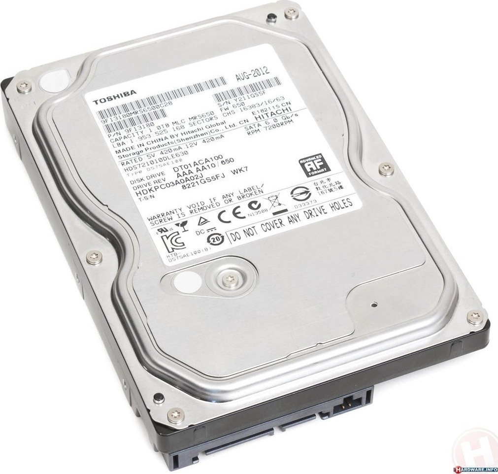 Toshiba DT01 2TB 3.5" 7200rpm DT01ACA200 - Image 5