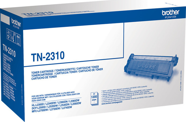 Brother TN-2310 Γνήσιο Toner Laser Εκτυπωτή Μαύρο 1200 Σελίδων (TN-2310) - Image 3