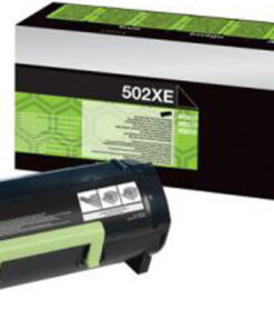 Lexmark 502XE Γνήσιο Toner Laser Εκτυπωτή Μαύρο High Yield Extra High Yield 10000 Σελίδων (50F2X0E)