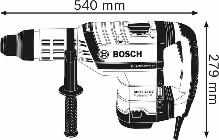 Bosch Κρουστικό Σκαπτικό Πιστολέτο Ρεύματος 1500W - Image 5