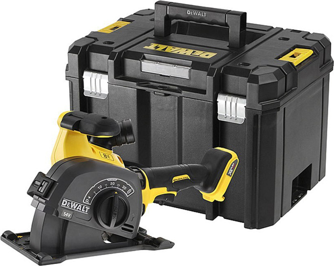 Dewalt Φρέζα Αυλακώσεων 18V Solo με Σύστημα Αναρρόφησης