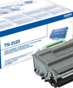 Brother TN-3520 Γνήσιο Toner Laser Εκτυπωτή Μαύρο High Yield 20000 Σελίδων (TN-3520)