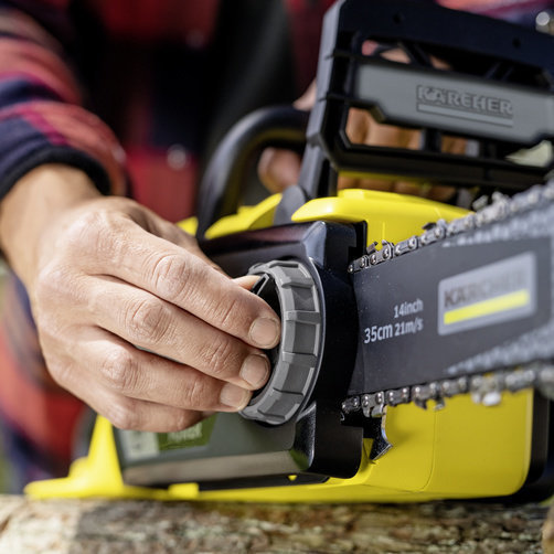 Karcher CNS 36-35 Battery Αλυσοπρίονο Μπαταρίας Solo Brushless 36V 5.5kg με Λάμα 35cm - Image 7