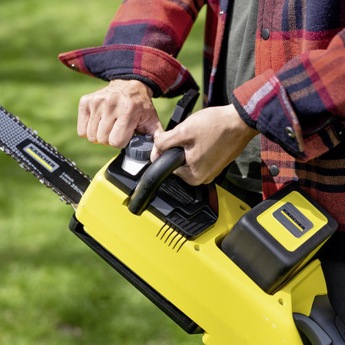 Karcher CNS 36-35 Battery Αλυσοπρίονο Μπαταρίας Solo Brushless 36V 5.5kg με Λάμα 35cm - Image 8