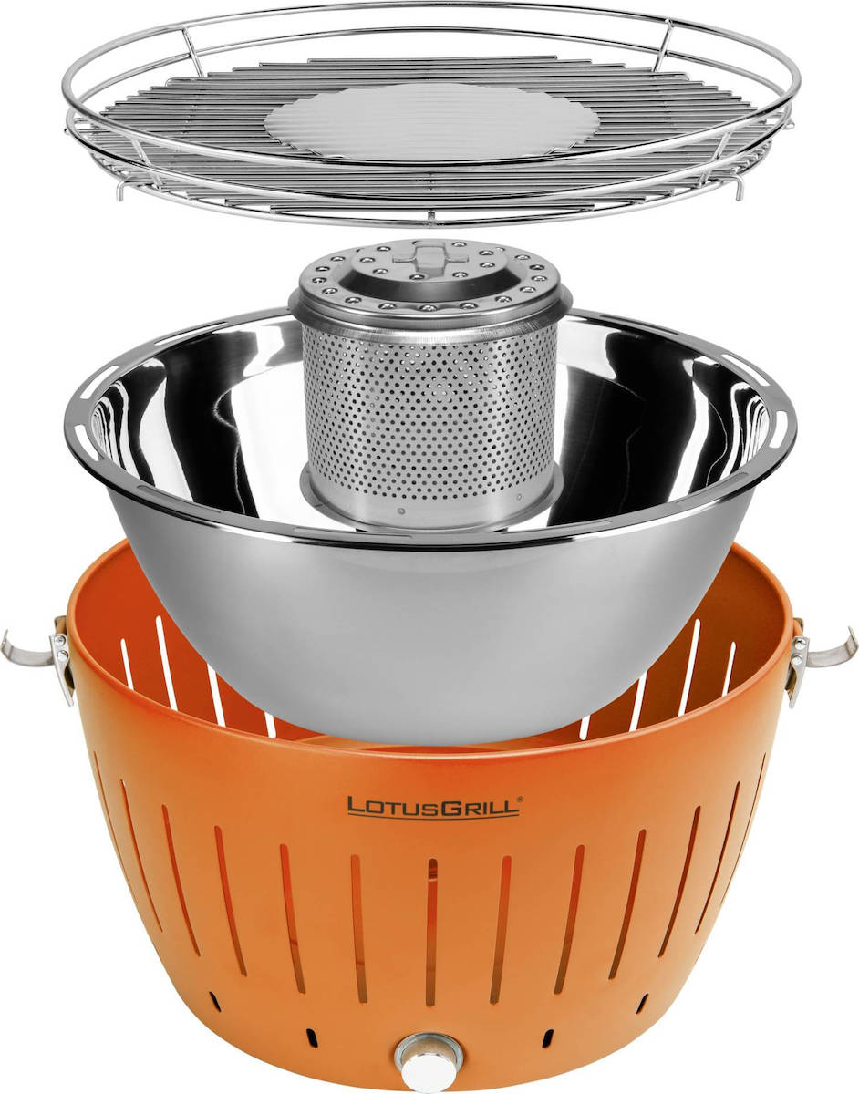 LotusGrill G34 U Ανοξείδωτη Ψησταριά Κάρβουνου Kettle με Καπάκι - Image 3