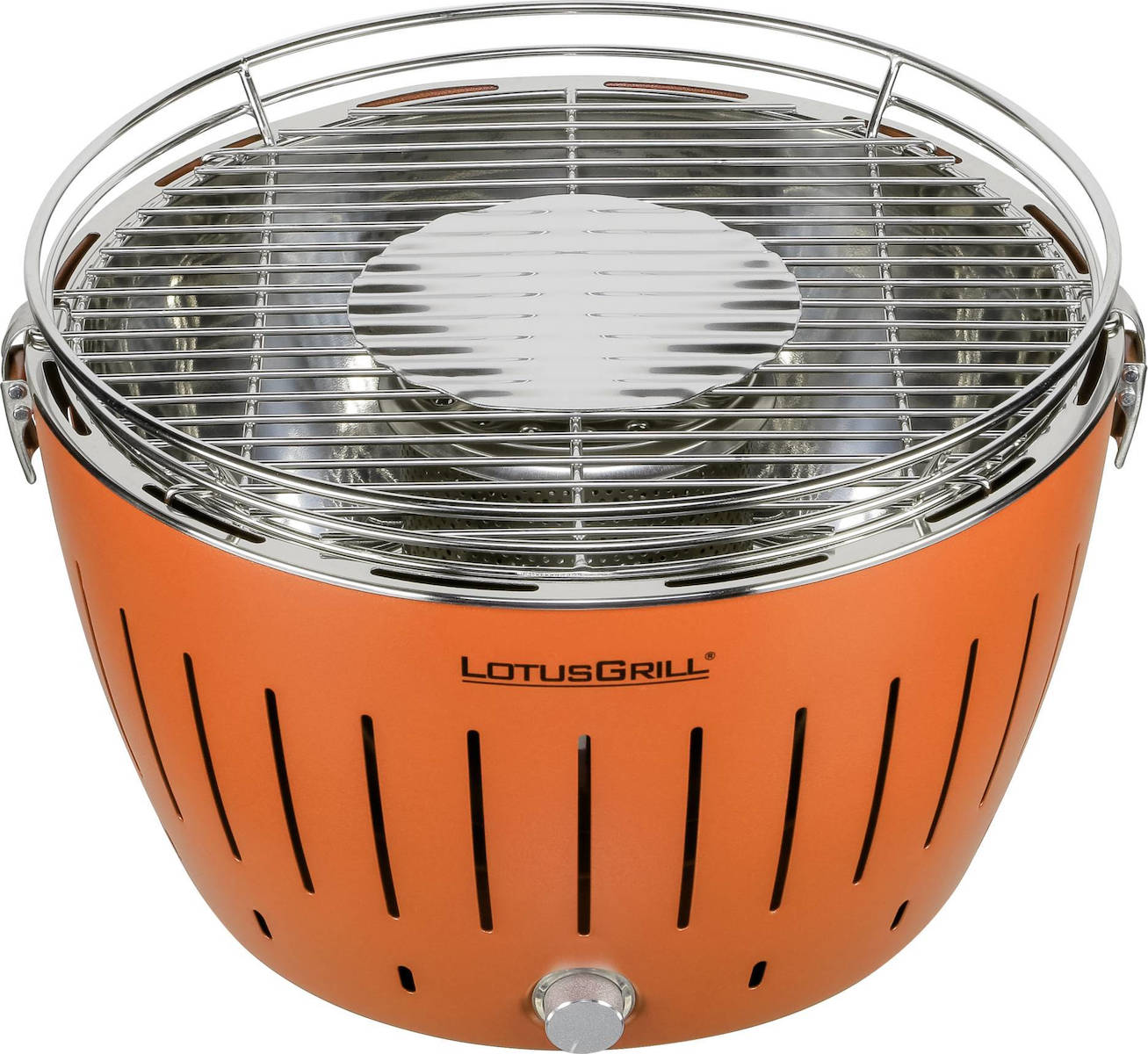 LotusGrill G34 U Ανοξείδωτη Ψησταριά Κάρβουνου Kettle με Καπάκι