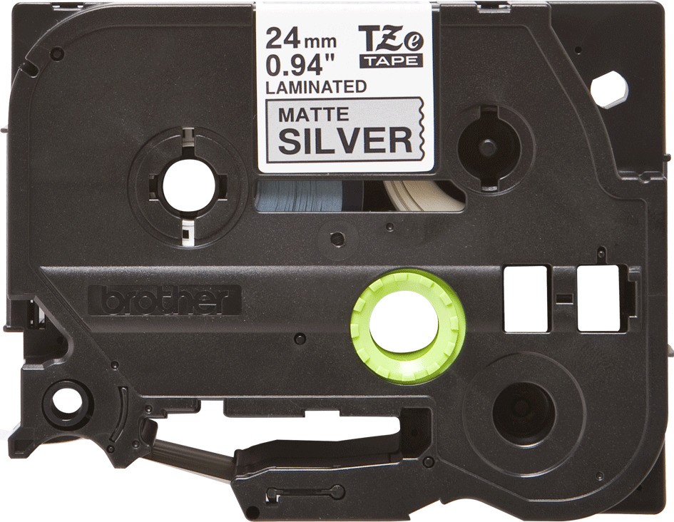 Brother TZE-M951 Ταινία Ετικετογράφου 8m x 24mm σε Ασημί Χρώμα - Image 2