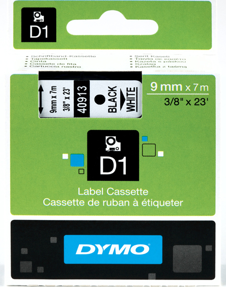 Dymo 40913 Ταινία Ετικετογράφου 7m x 9mm σε Λευκό Χρώμα - Image 3