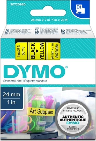 Dymo 53717 Ταινία Ετικετογράφου 7m x 24mm σε Κόκκινο Χρώμα - Image 4