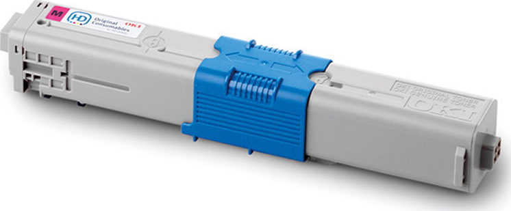 OKI 44469705 Γνήσιο Toner Laser Εκτυπωτή Ματζέντα 2000 Σελίδων