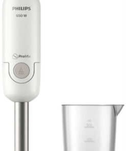 Philips Ραβδομπλέντερ με Ανοξείδωτη Ράβδο 650W Λευκό