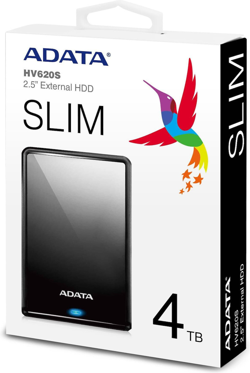Adata HV620S USB 3.0 Εξωτερικός HDD 4TB 2.5" Μαύρο - Image 3