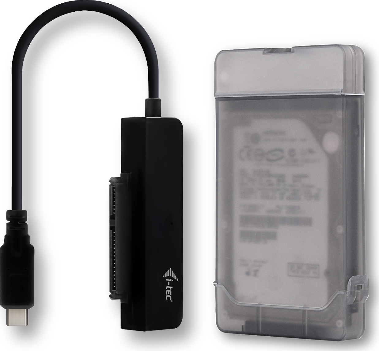 i-tec MySafe Θήκη για Σκληρό Δίσκο 2.5" SATA III με σύνδεση USB3.0 σε Διάφανο χρώμα - Image 4
