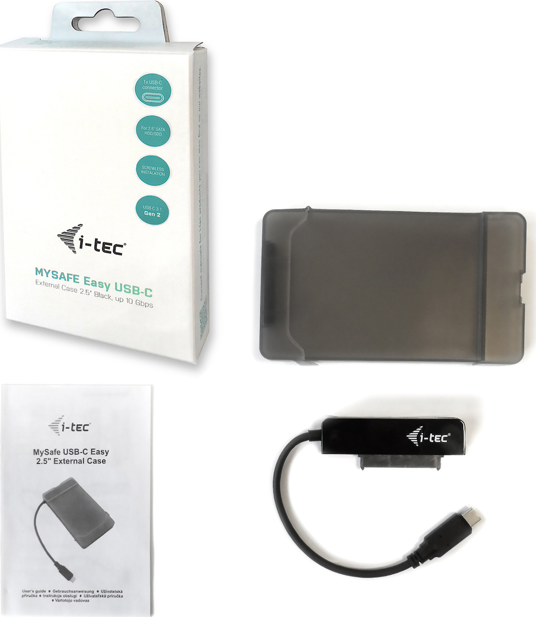 i-tec MySafe Θήκη για Σκληρό Δίσκο 2.5" SATA III με σύνδεση USB3.0 σε Διάφανο χρώμα - Image 6
