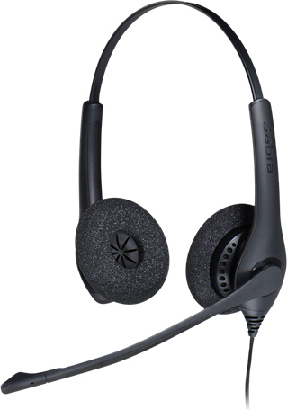 Jabra Biz 1500 VOIP Headset Duo QD (1519-0154) - Image 2