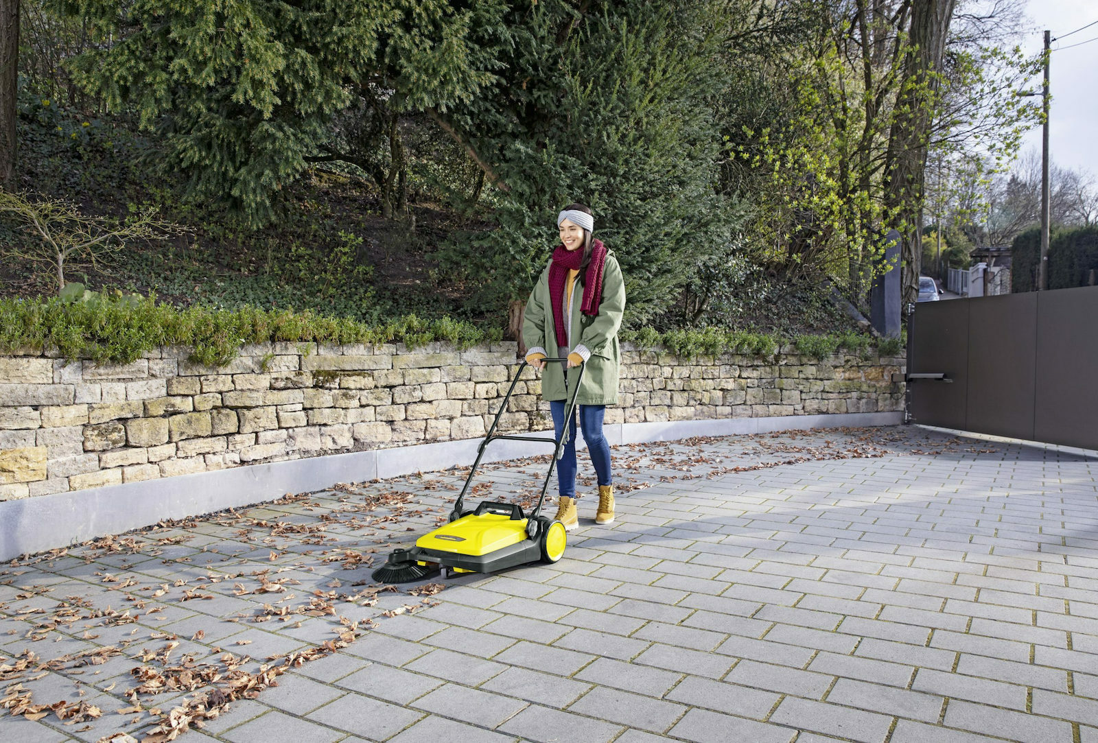 Karcher S 4 Χειροκίνητο Σάρωθρο με Κάδο 20Lt - Image 10