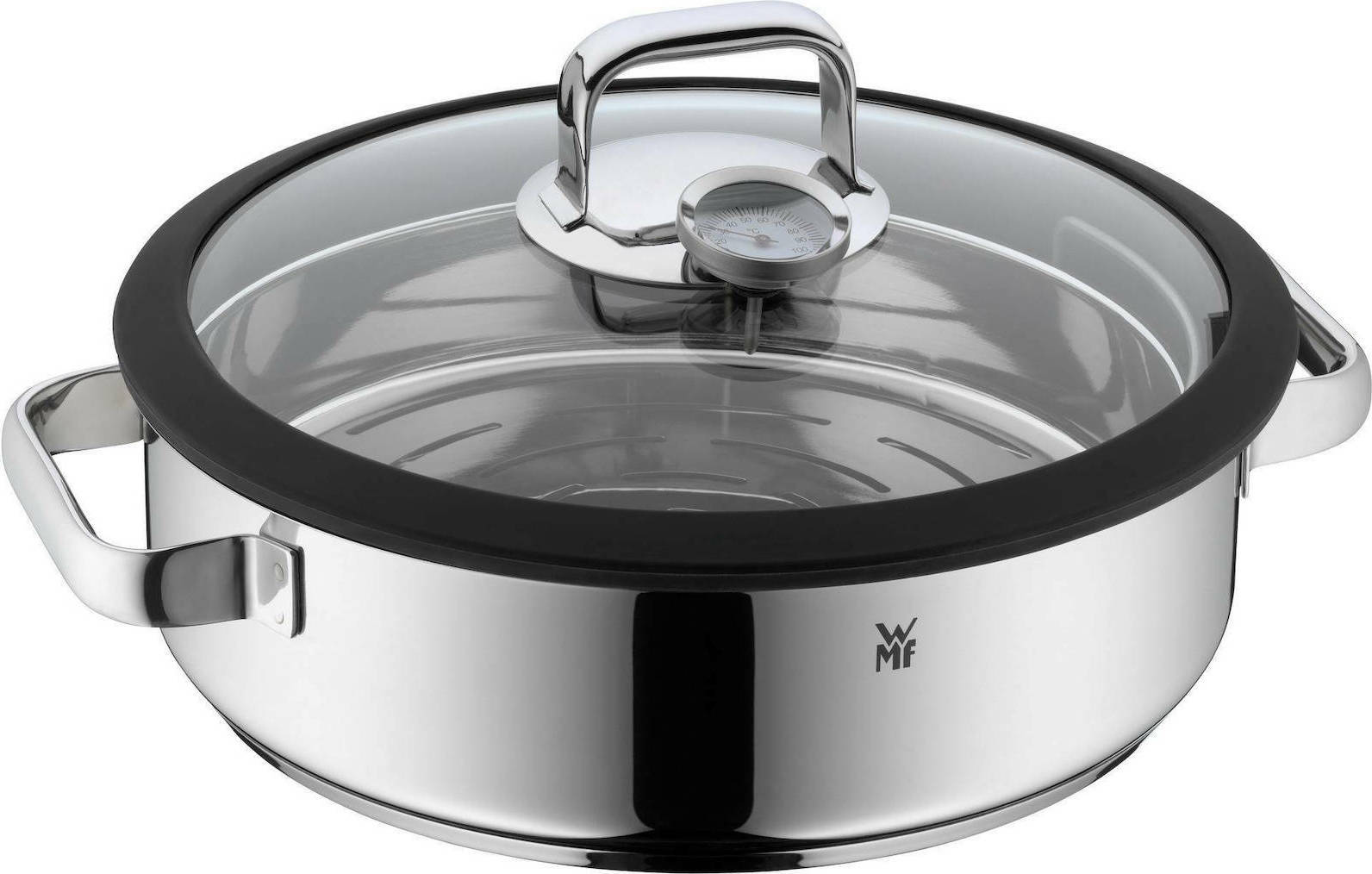 WMF Vitalis Ανοξείδωτη Ρηχή Κατσαρόλα 5lt / 28cm
