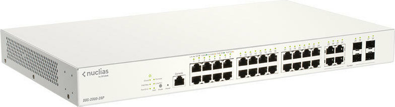 D-Link Nuclias DBS-2000-28MP Managed L2 PoE+