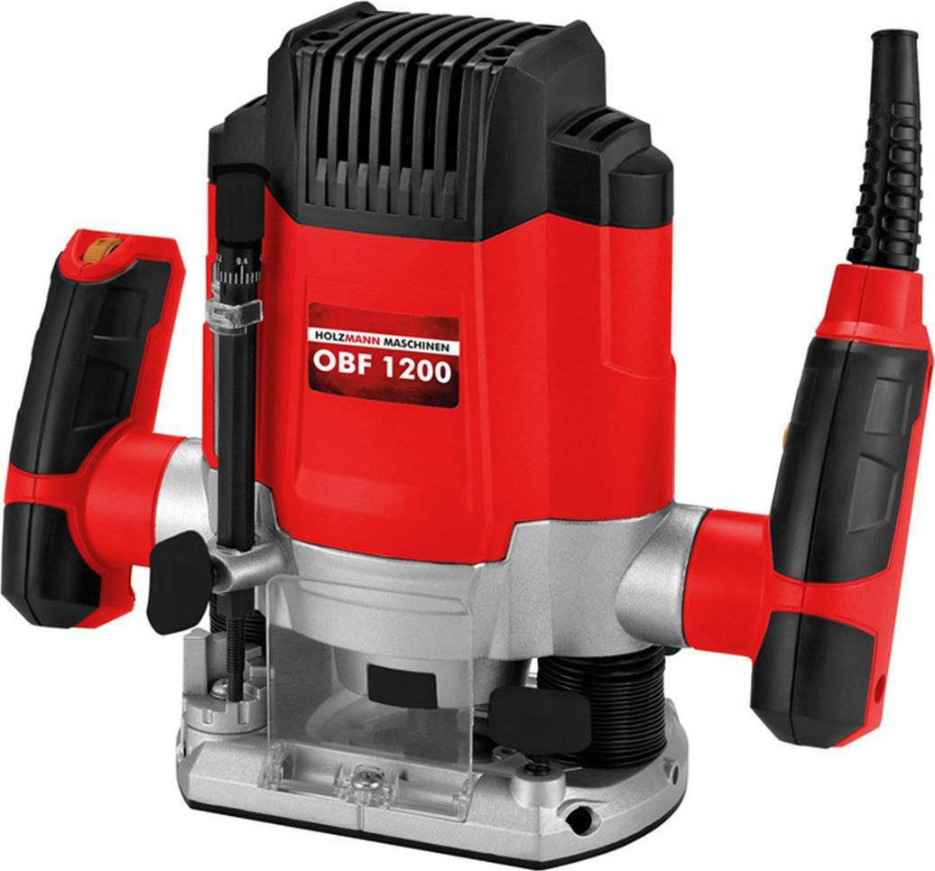 Holzmann OBF 1200 Κάθετη Φρέζα 1200W με Ρύθμιση Ταχύτητας και με Σύστημα Αναρρόφησης