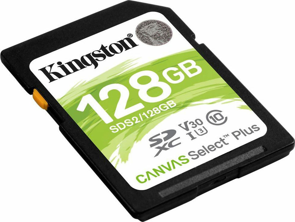 Kingston Canvas Select Plus SDXC 128GB Class 10 U3 V30 UHS-I - Image 2