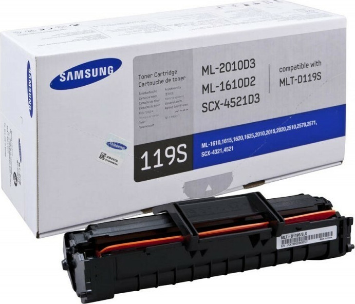 Samsung MLT-D119S Γνήσιο Toner Laser Εκτυπωτή Μαύρο 2000 Σελίδων (SU863A) - Image 3