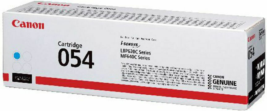 Canon 054 Γνήσιο Toner Laser Εκτυπωτή Κυανό 1200 Σελίδων (3023C002) - Image 2