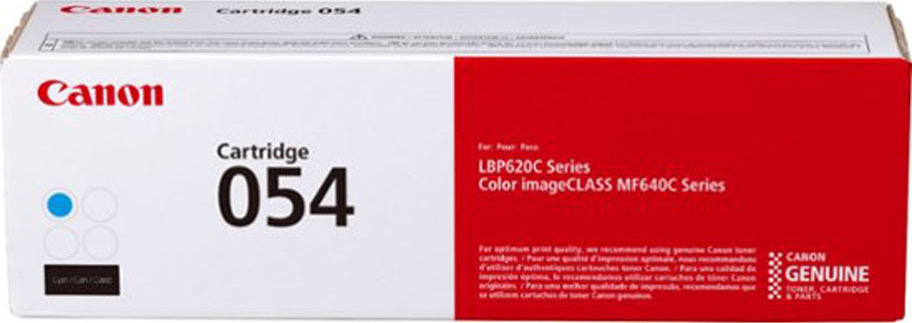 Canon 054 Γνήσιο Toner Laser Εκτυπωτή Κυανό 1200 Σελίδων (3023C002) - Image 3