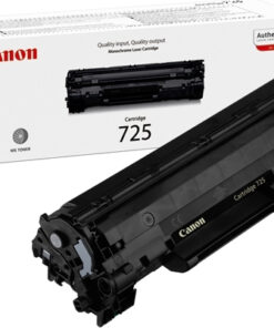Canon 725 Γνήσιο Toner Laser Εκτυπωτή Μαύρο 1600 Σελίδων (3484B002)