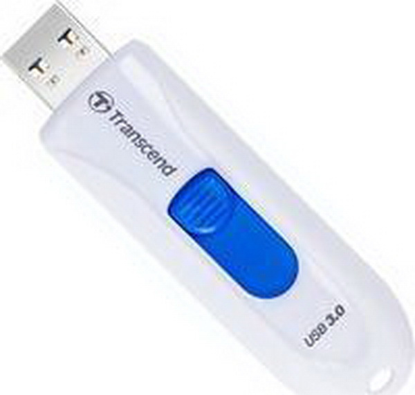 Transcend JetFlash 790 128GB USB 3.0 Stick Λευκό - Image 3