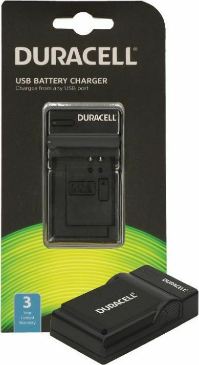 Duracell Μονός Φορτιστής Μπαταρίας DRC5911 Συμβατός με Canon - Image 2