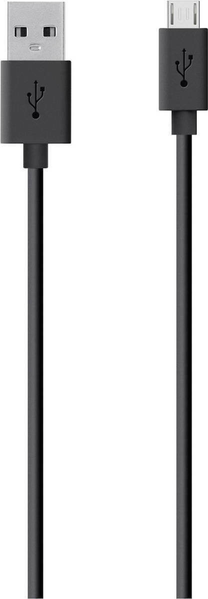 Belkin Mixit USB 2.0 to micro USB Cable Mαύρο 3m (F2CU012bt3M-BLK)
